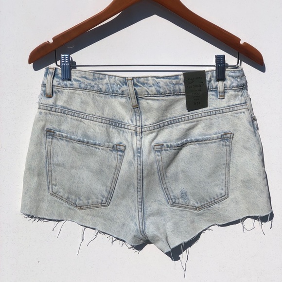 All Saints High Rise Acid Shorts - Picture 6 of 6